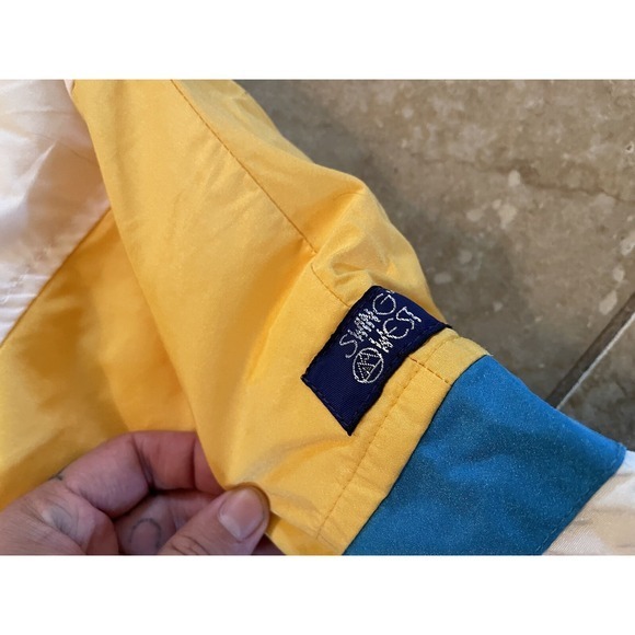 VTG Swing West Ski Jacket Womens Sz 12 Coat Windbreaker Retro Colorblock 80s 90s - Picture 3 of 6